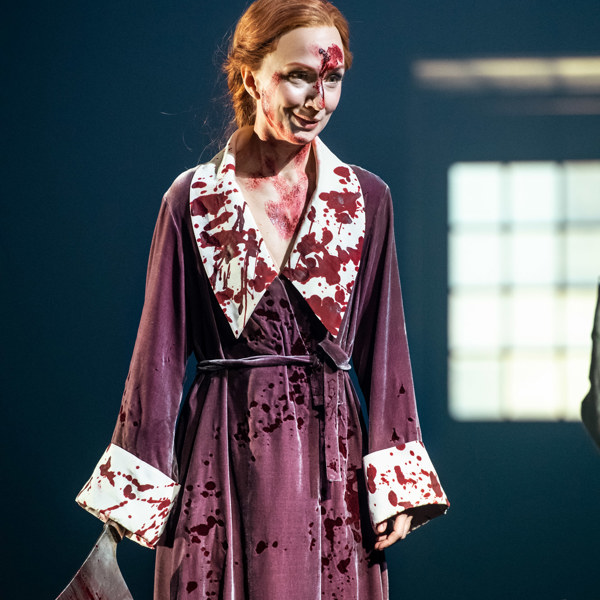 Maia Hansson Bergqvist som Lady Macbeth i (Macbeth).