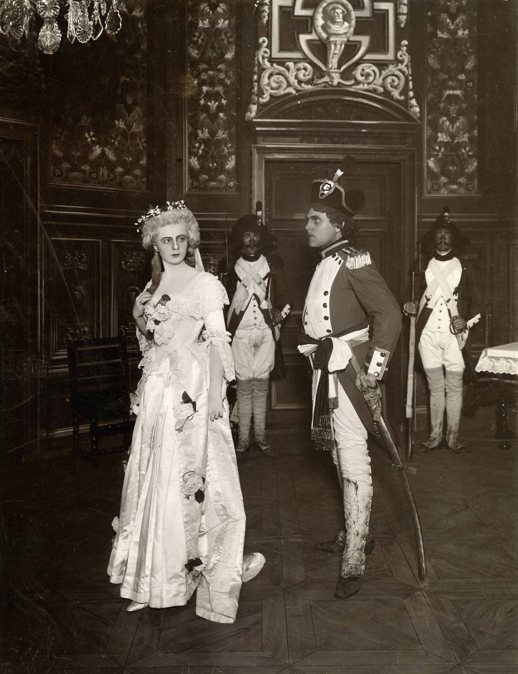 Ett revolutionsbröllop, Dramaten 1908