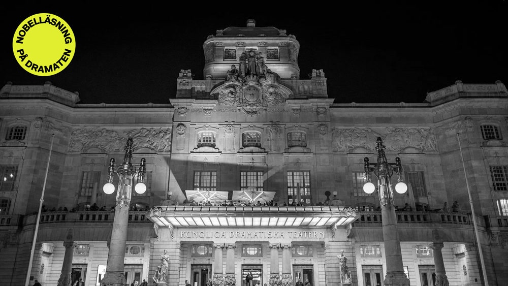 Nobelläsning på Dramaten