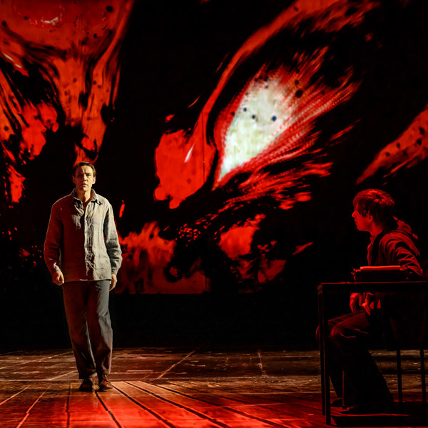 Erik Ehn och David Book i Juloratoriet.