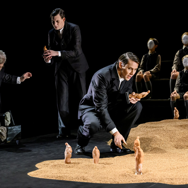 Jakob Eklund, Rasmus Luthander, Erik Ehn i Perserna Trojanskorna.