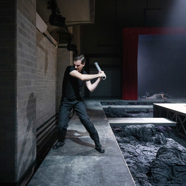 Nemanja Stojanović i Hamlet.