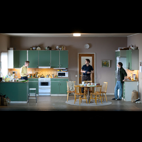 Nils Wetterholm, Björn Elgerd och Peter Viitanen i Mors dag.