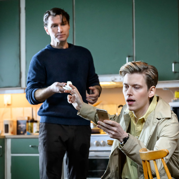 Björn Elgerd och Nils Wetterholm i Mors dag.