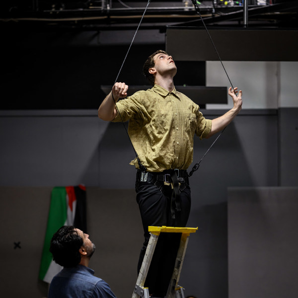 Danilo Bejarano och Marcus Vögeli i Motståndets melankoli.