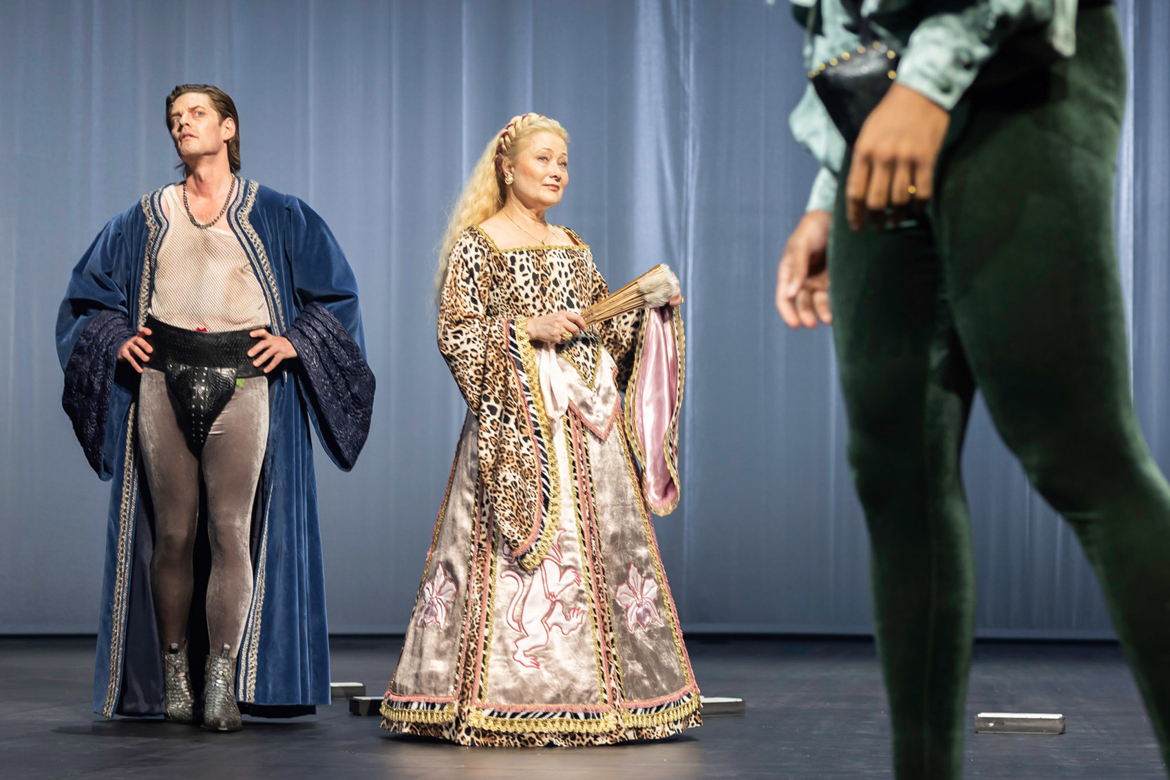 David Book och Kristina Törnqvist i Så tuktas en Argbigga.